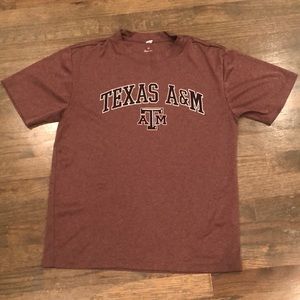 Texas A+M college t-shirt